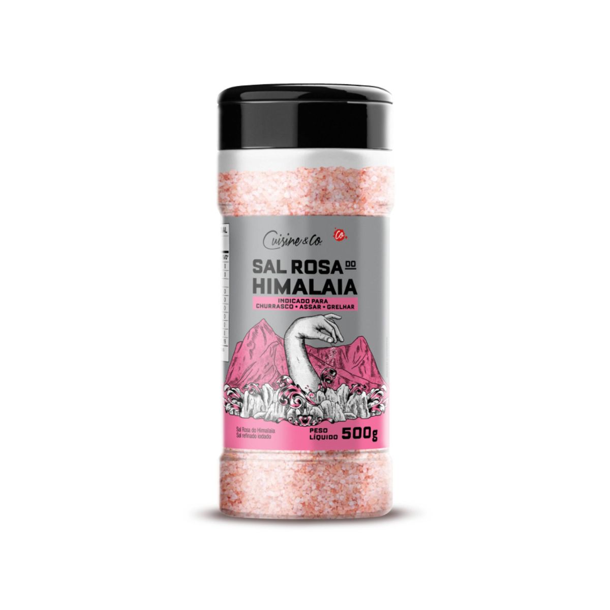 Sal Rosa do Himalaia Cuisine&Co Pote 500g