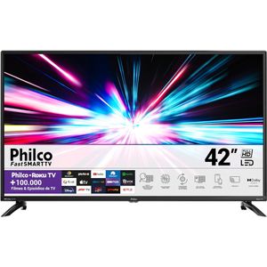 Smart Tv Led 42 Polegadas Philco PTV42G6FR2CPF Roku Full HD