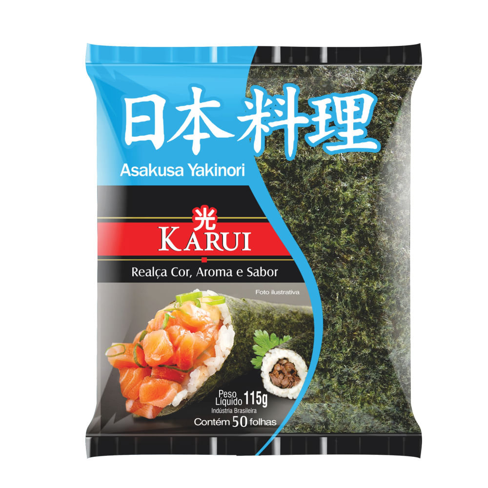 Alga Karui Asakusa Yakinori c/ 10 Folhas 26g | GBarbosa