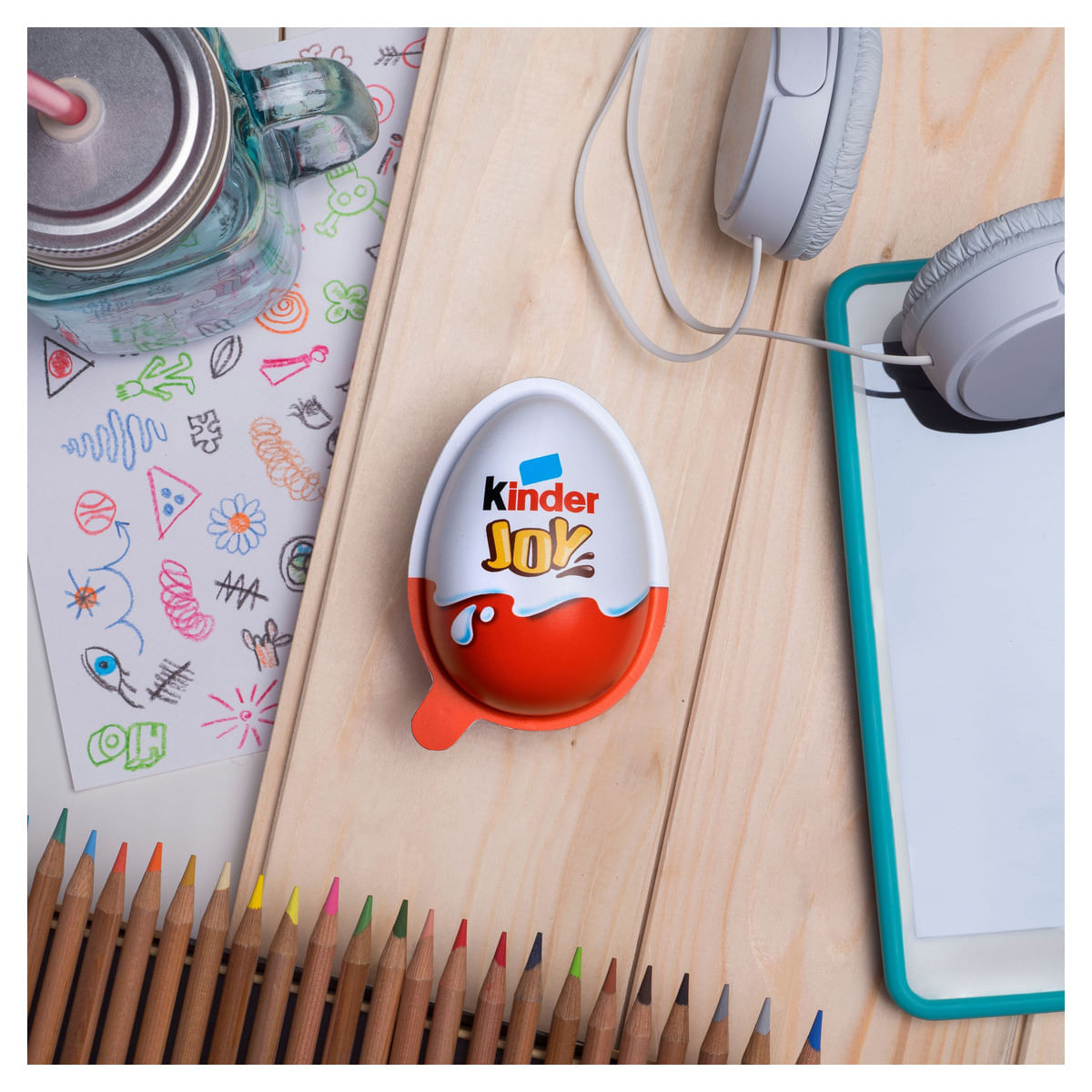 Encontraproduto.com.br - Chocolate Kinder Ovo com Recheio ao Leite Cor Rosa Contém 2 Unidades Caixa 40g