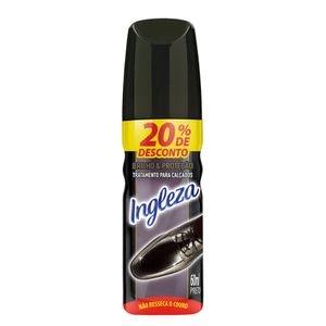Cera Líquida Ingleza para Calçado Preta 20% de Desconto 60ml