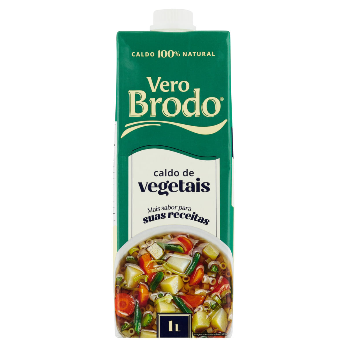 Caldo Vero Brodo Vegetais - 1l