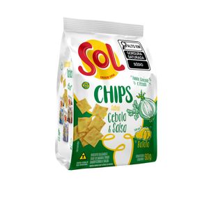 Biscoito Sol Chips Cebola e Salsa 60g