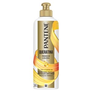 Creme para Pentear Pantene Pro-V Queratina Preenche & Blinda Frasco 240g
