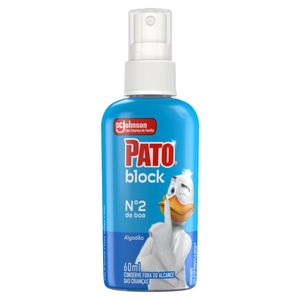 Odorizador Sanitário Líquido Algodão Pato Block Spray 60ml