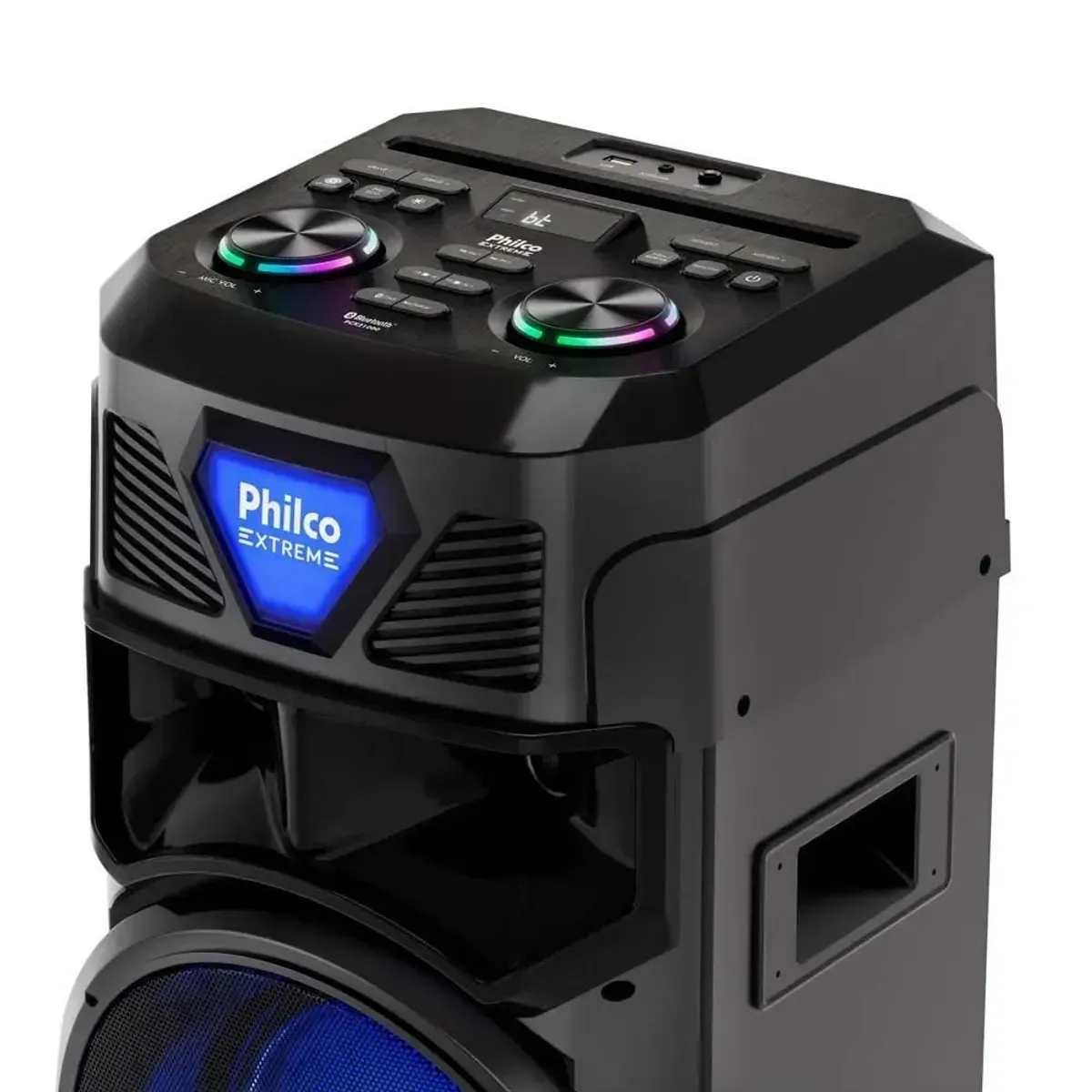 Caixa Amplificada Philco PCX21000 2100W Preta | GBarbosa