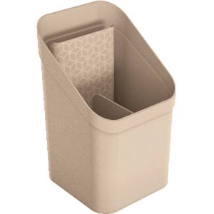 Escorredor de Talheres Uz Multi Plástico Capuccino