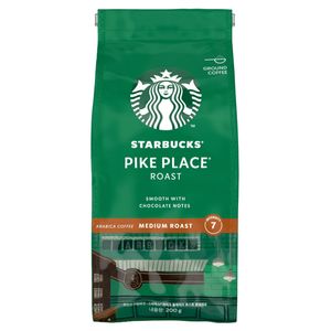 Café em Pó Starbucks Torrado e Moído Medium Roast Pike Place Pacote 250g