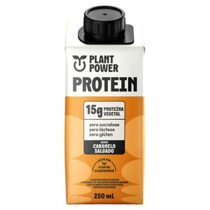 Bebida Plant Power Protein Caremelo Salgado Caixa 250ml