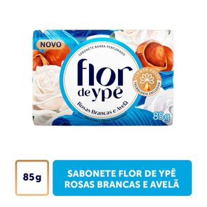 Sabonete em Barra Flor de Ypê Rosas Brancas e Avelã 85g