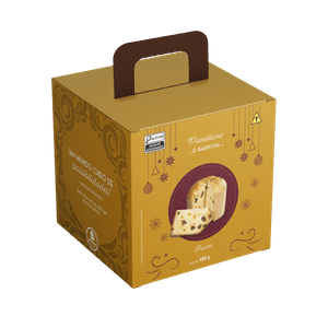 Panetone Frutas Cristalizadas Fabricação Própria Caixa 400g