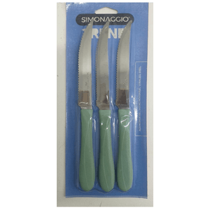 Conjunto de Faca Simonaggio Trend Olive com 3 Unidades
