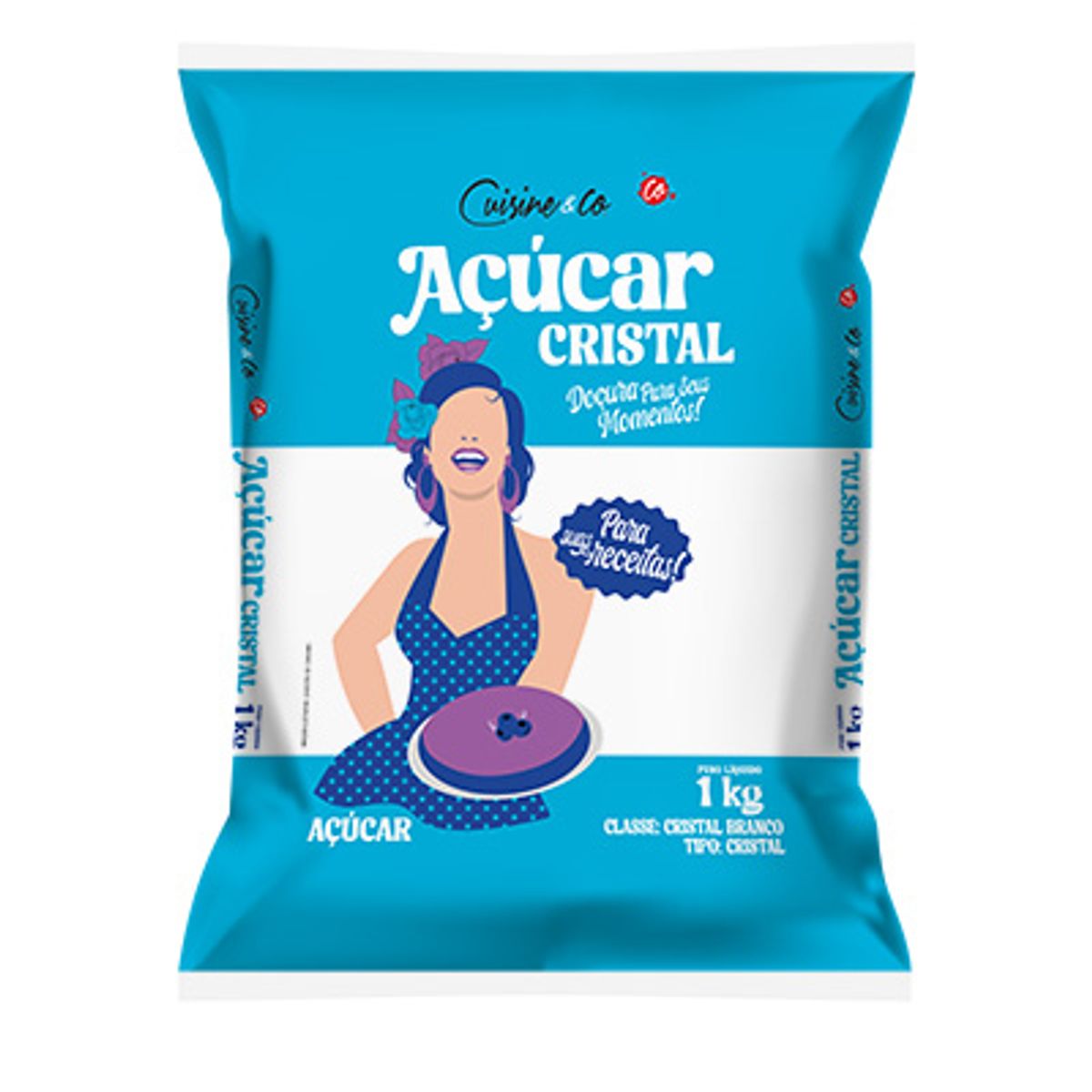 Açúcar Cristal Cuisine&Co 1Kg