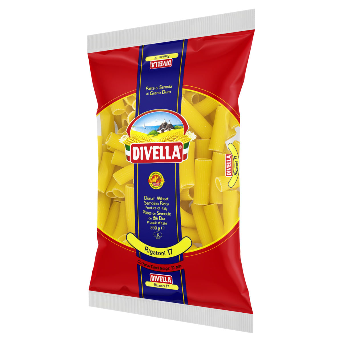 Penne Divella Rigatti Grano Duro N 17 500g | GBarbosa